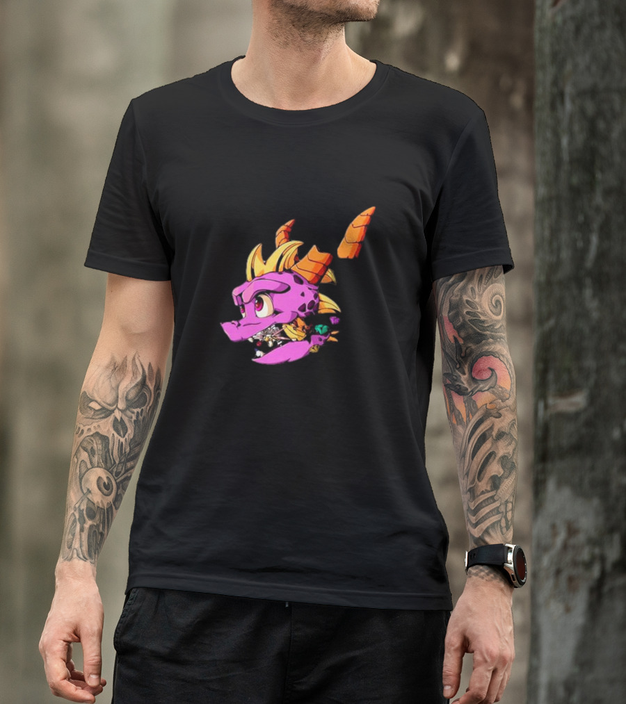 Spyro Capsule Game Adventure Dragon Fan T-Shirt