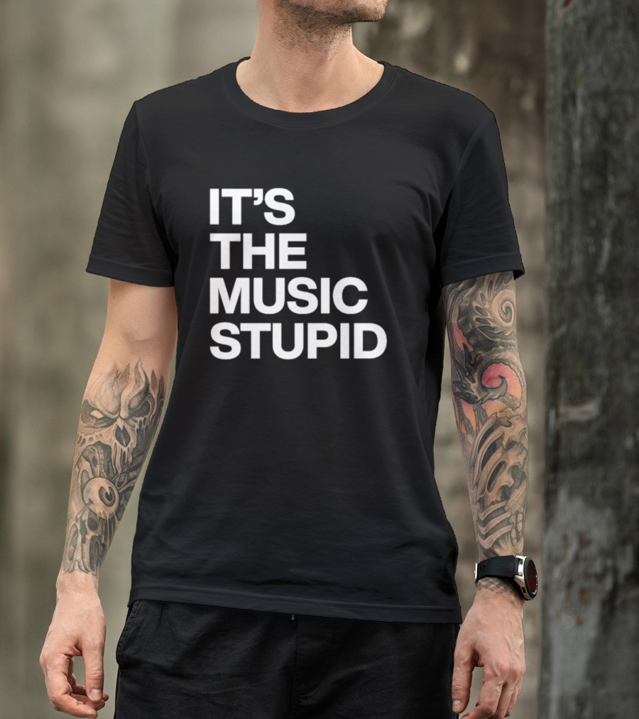 IT'S THE MUSIC STUPID T-Shirt