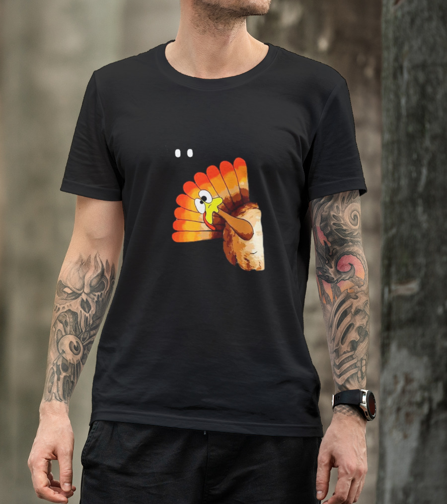 Moo Turkey Funny Thanksgiving T-Shirt