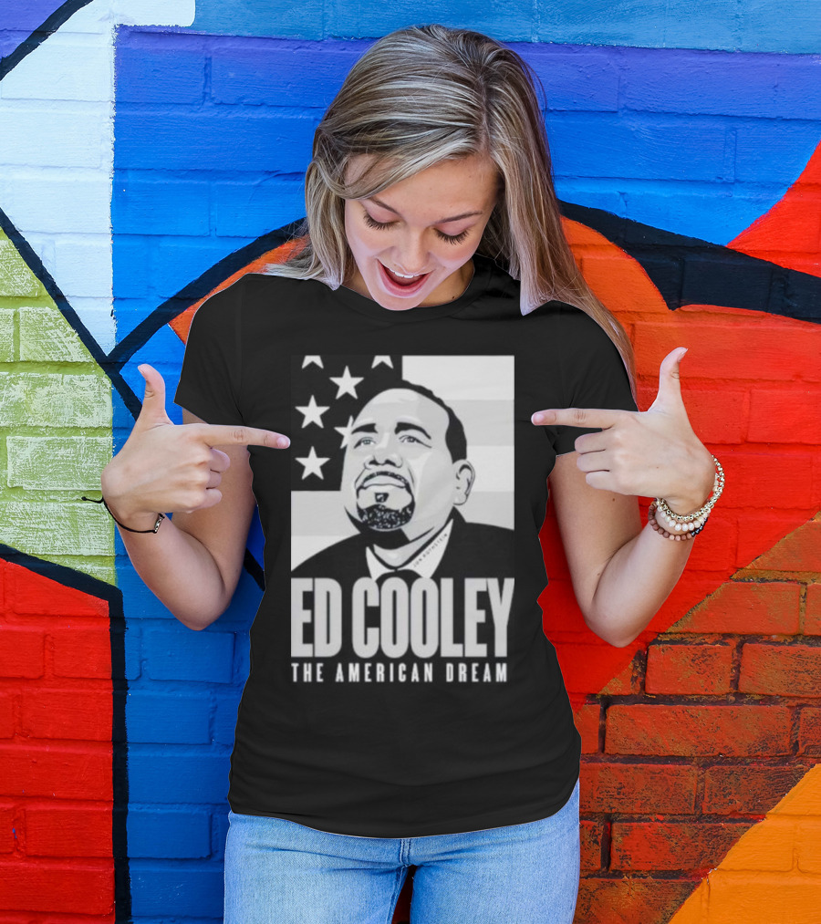 Ed Cooley The American Dream USA Flag T-Shirt