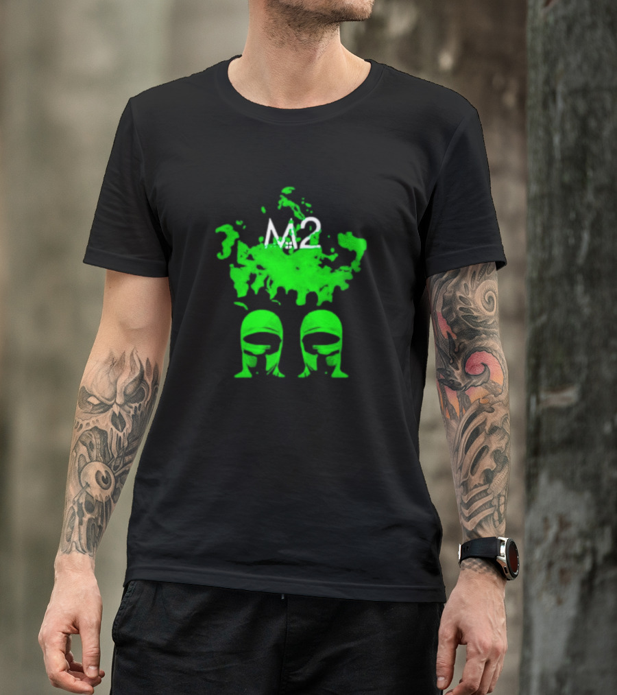Mansionz M2 Green Mask Duo T-Shirt