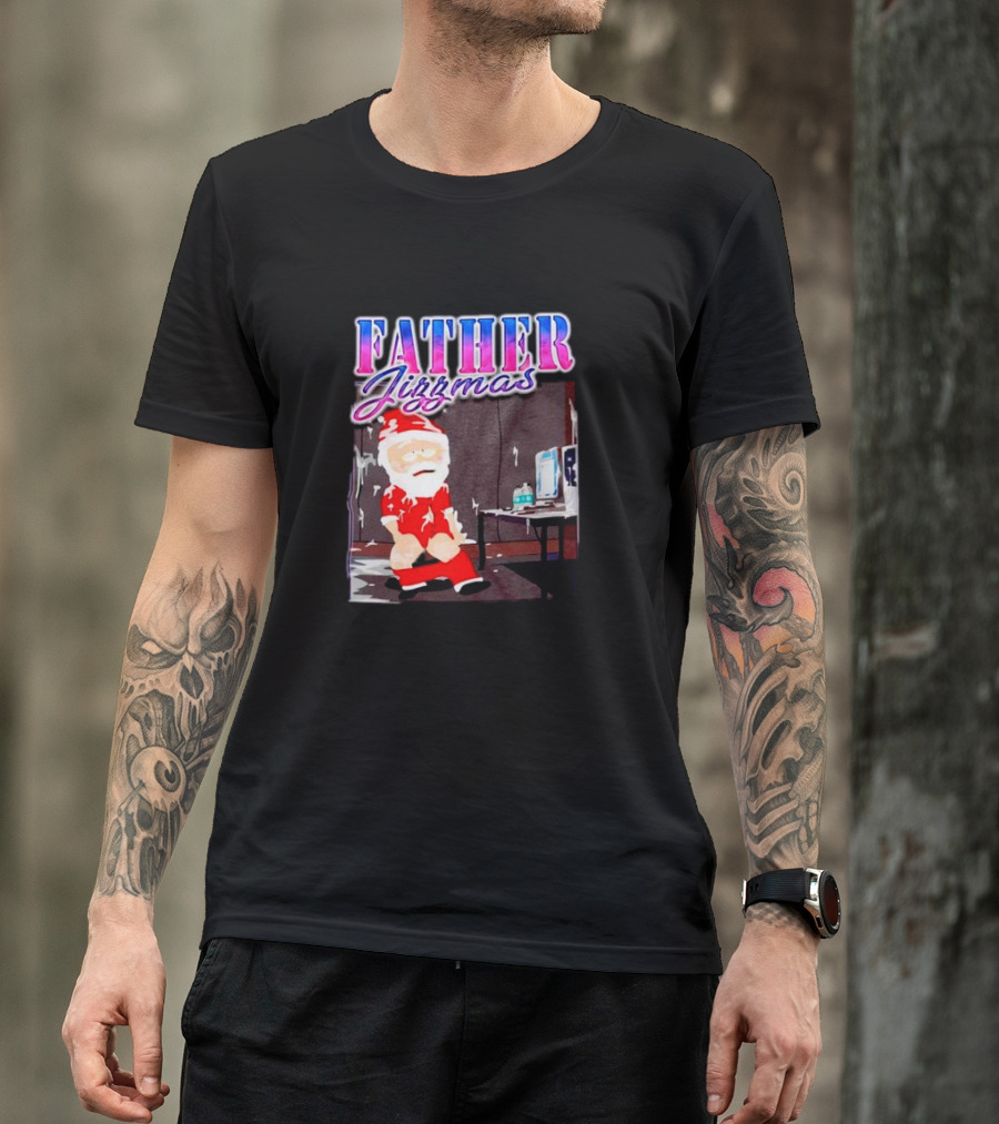 Father Jizzmas Funny Santa T-Shirt