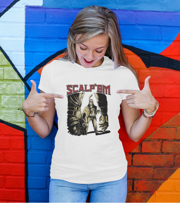 Florida State Seminoles Scalp’em Football Rivalry Showdown T-Shirt