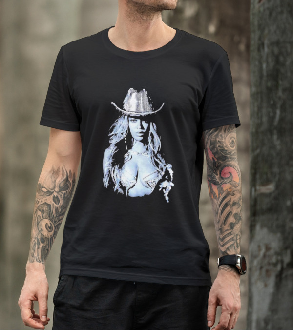 Beyonce Renaissance World Tour Cowgirl Hat Glamorous T-Shirt