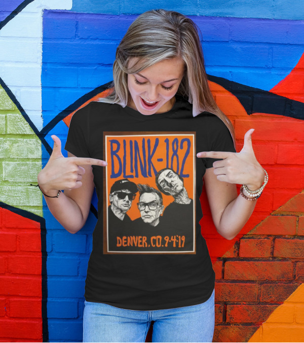 BLINK-182 Denver CO 9-4-19 T-Shirt