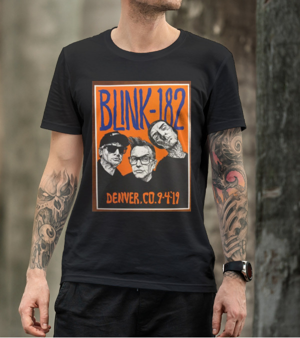 BLINK-182 Denver CO 9-4-19 T-Shirt