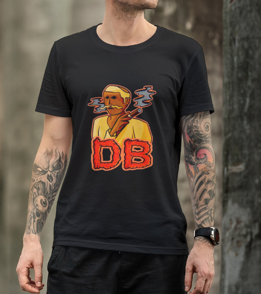DB OSRS Character Smoking Cigar T-Shirt