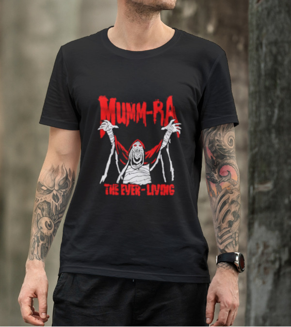 Mumm-Ra The Ever-Living Red And White T-Shirt