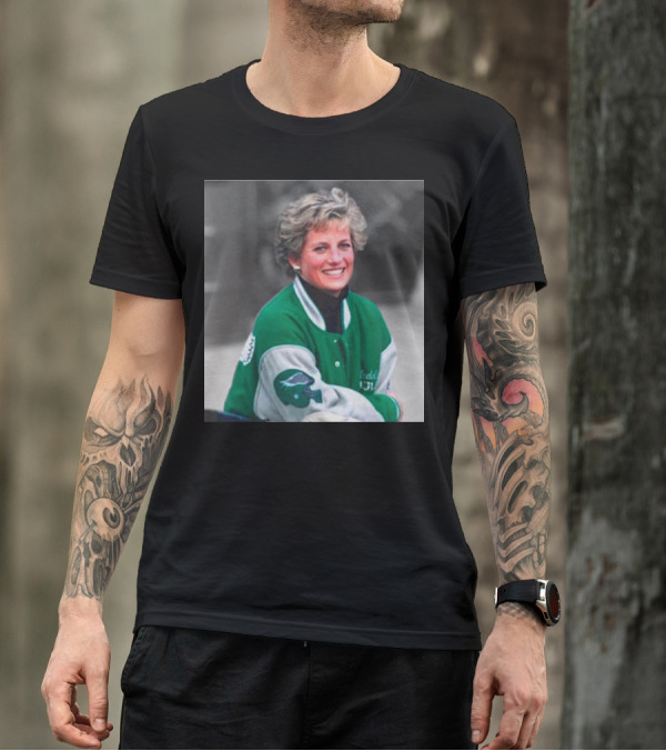 Philadelphia Eagles Fan Princess Diana Iconic T-Shirt