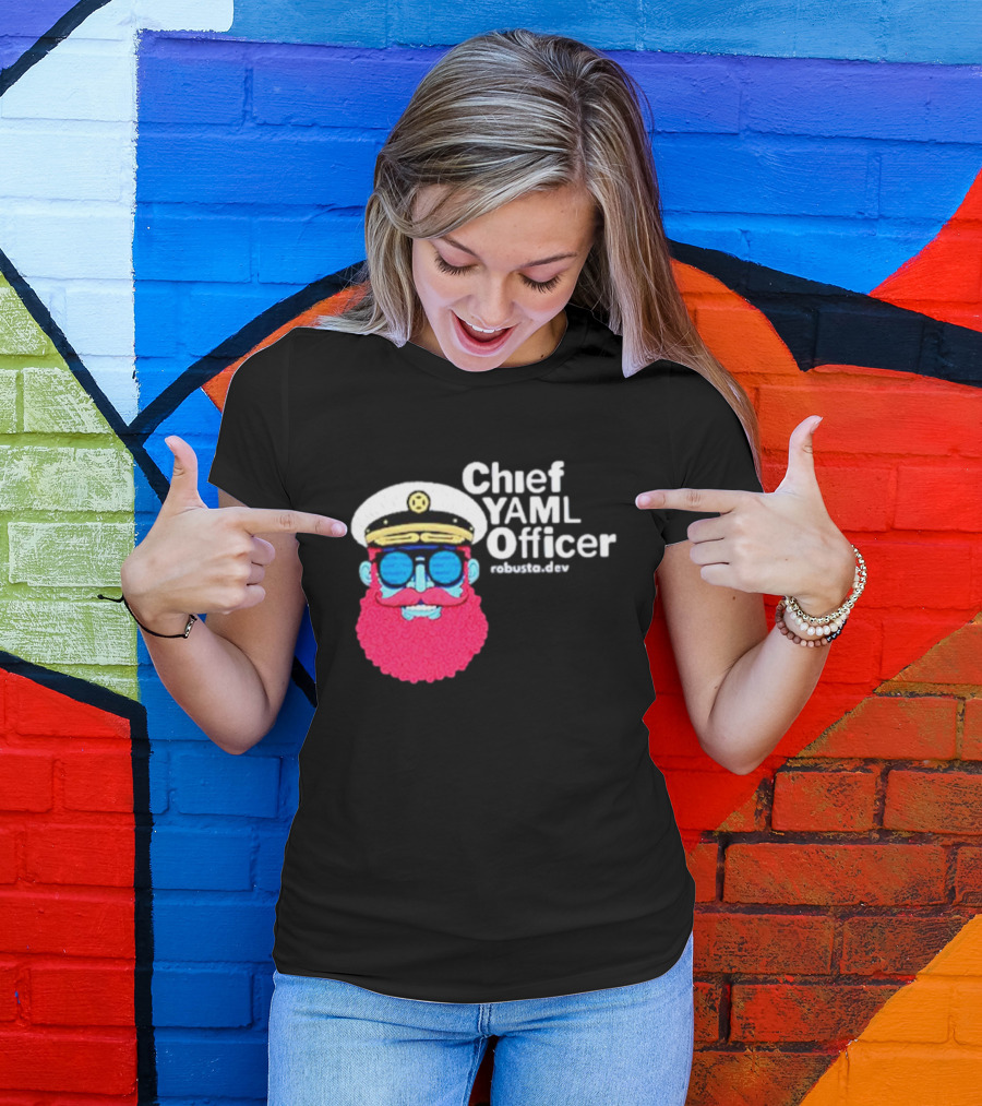 Chief Yaml Officer Robusta.dev T-Shirt