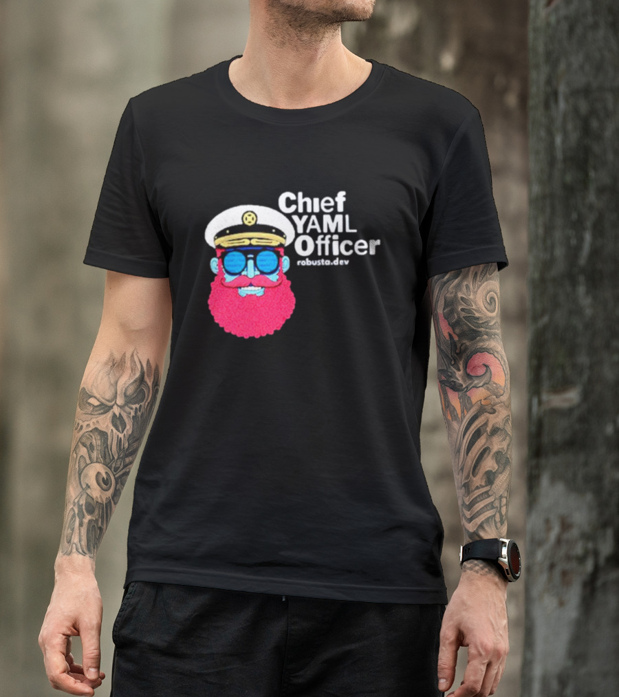 Chief Yaml Officer Robusta.dev T-Shirt