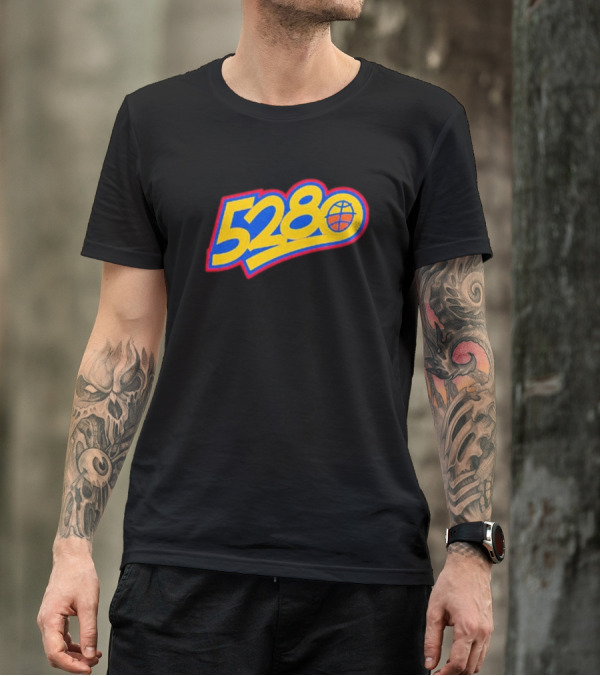Denver Nuggets 5280 Basketball Team Spirit Mile High City Pride T-Shirt