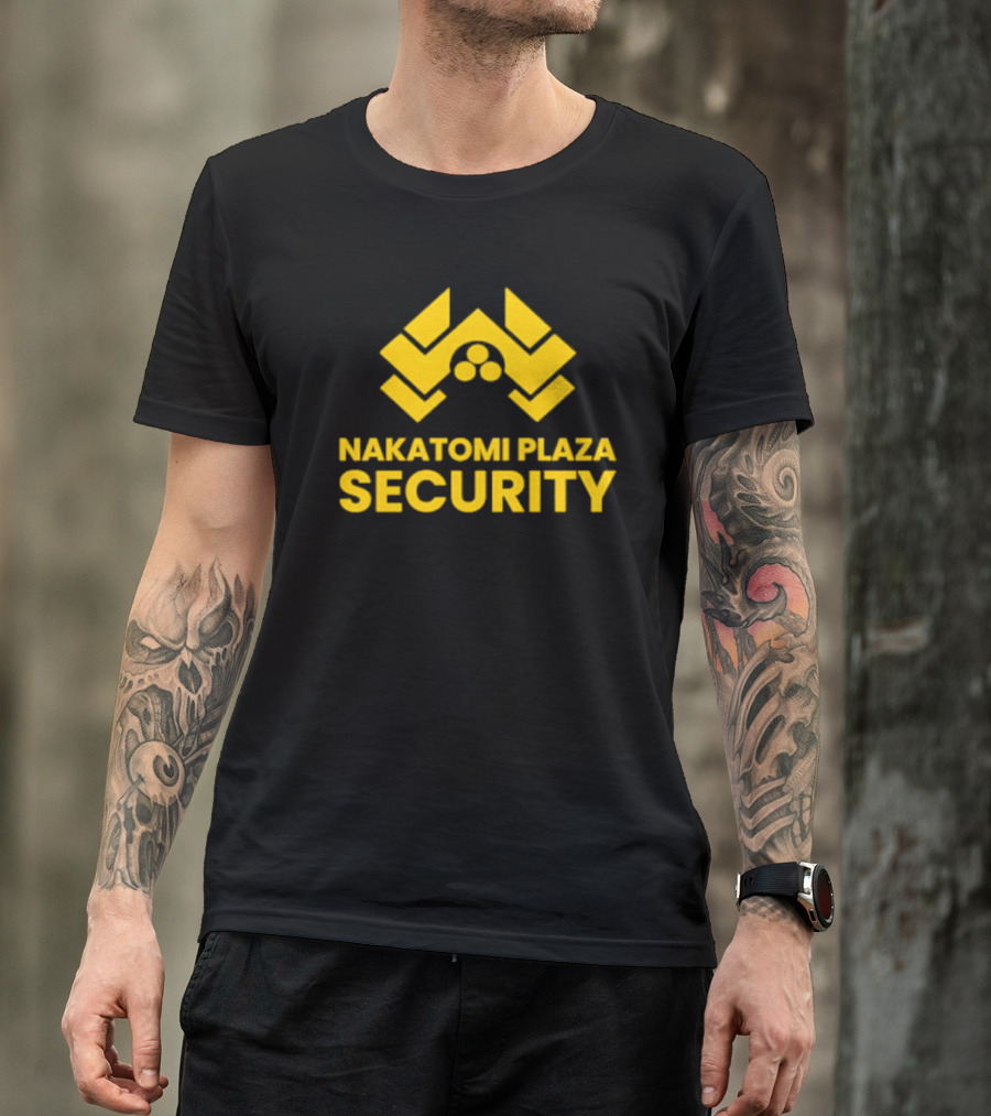 Nakatomi Plaza Security Die Hard Christmas Movie T-Shirt