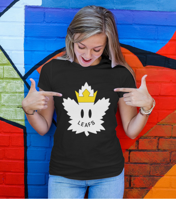 Crown Leafs Ghost Emblem T-Shirt