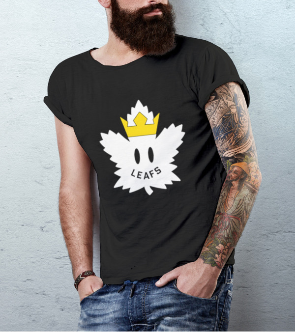 Crown Leafs Ghost Emblem T-Shirt