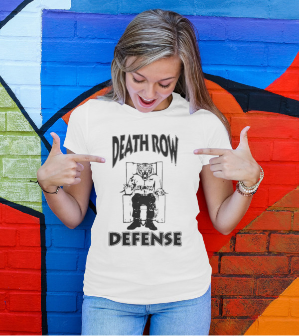 Missouri Tigers Death Row Defense Football Tiger Electric Chair T-Shirt