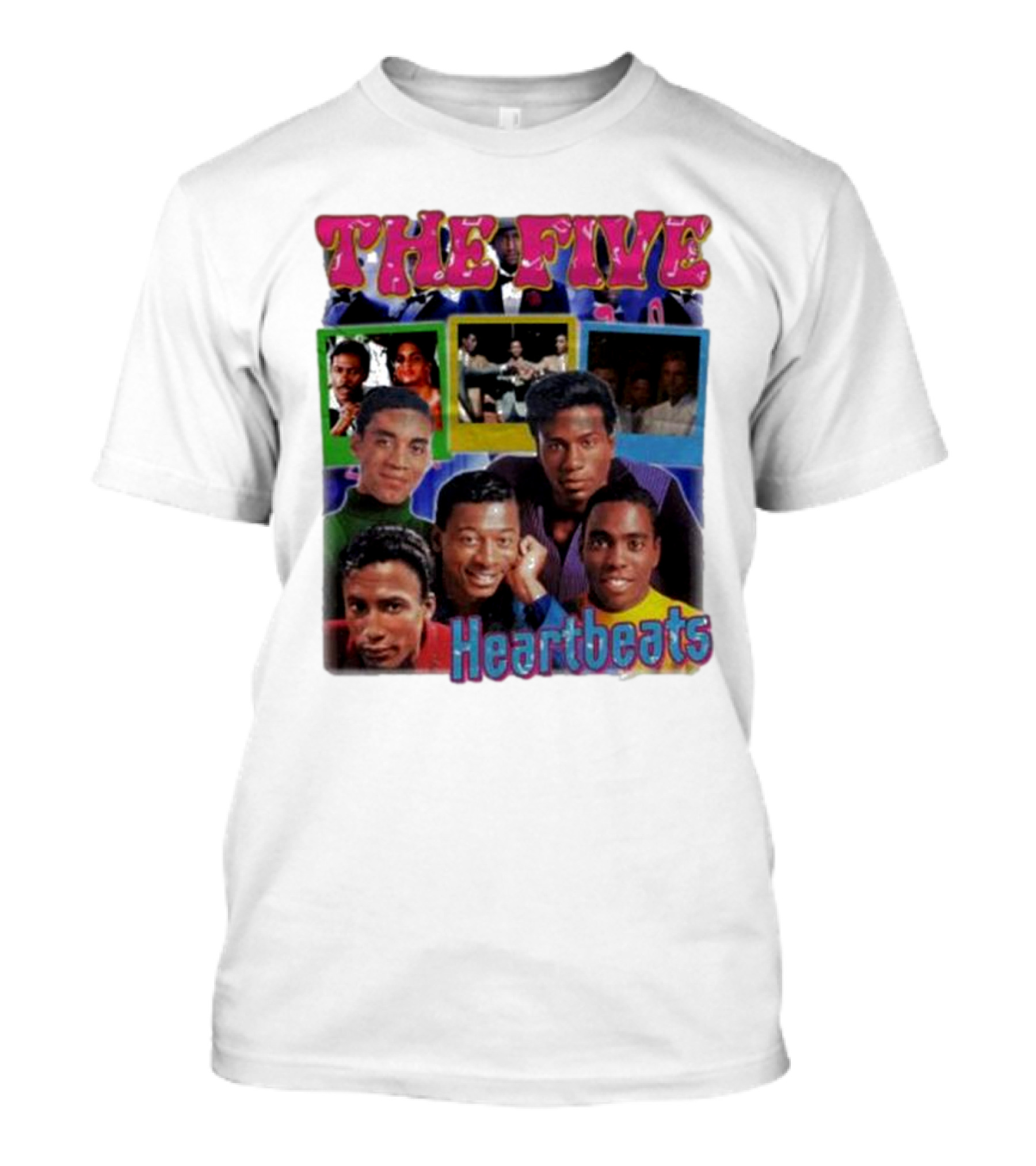 The Five Heartbeats Movie Cast Collage T-Shirt
