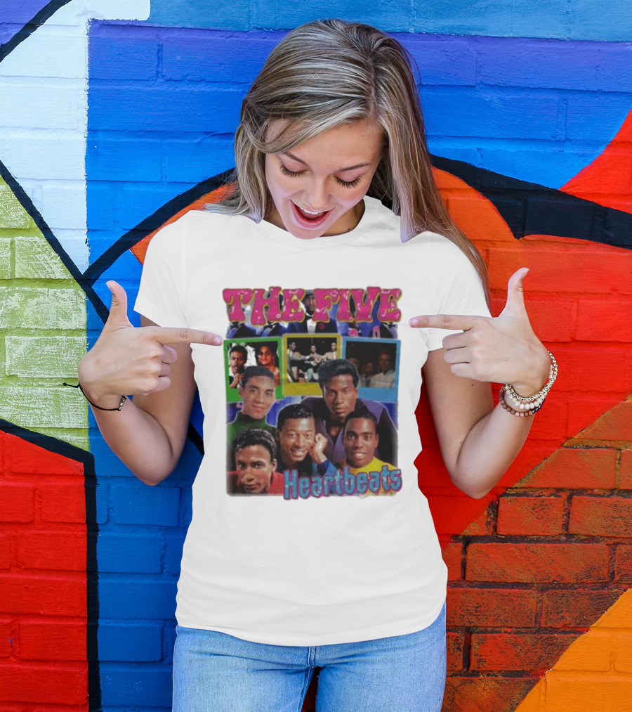 The Five Heartbeats Movie Cast Collage T-Shirt