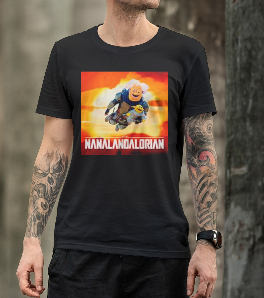 The Nanalandalorian Nanalan Crossover Adventure T-Shirt