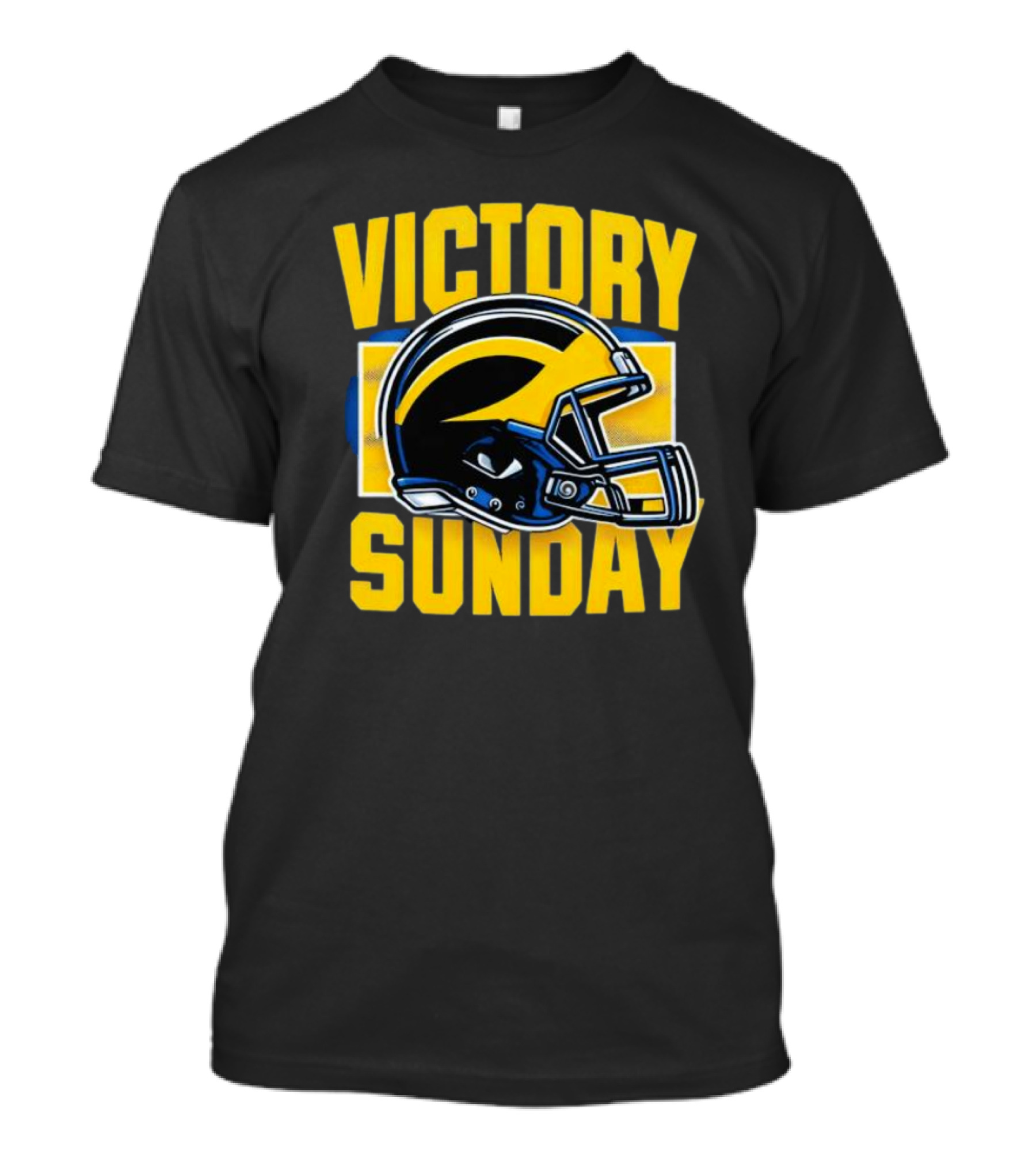 Victory Sunday Michigan Helmet T-Shirt