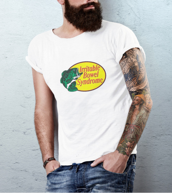 Irritable Bowel Syndrome Bass Fish T-Shirt