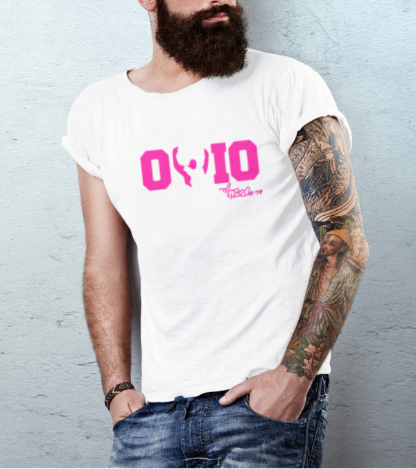 Ohio State Marcus Hall Signature O-H-I-O T-Shirt