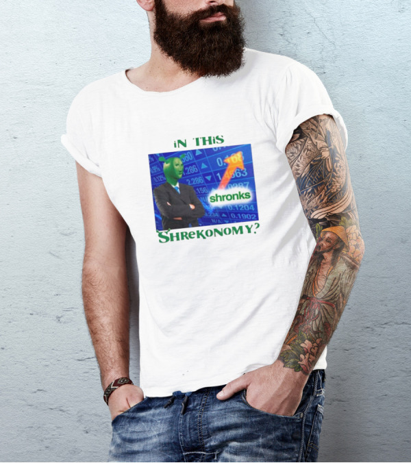 In This Shrekonomy Shronks Stock Market T-Shirt