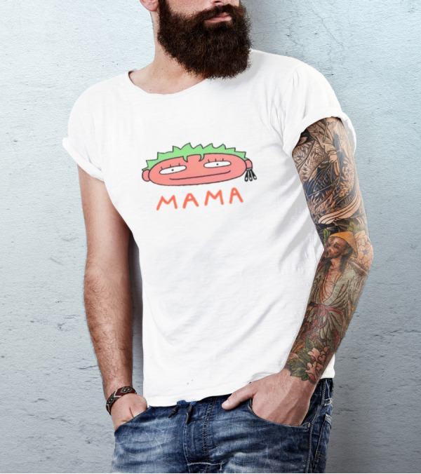 Zoro One Piece Mama Cartoon Face T-Shirt