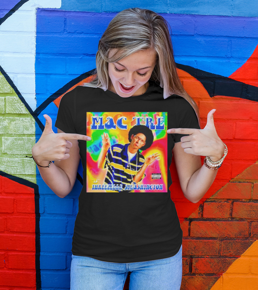 Mac Tre Is Threezelle Splashington Vibrant Hip-Hop T-Shirt
