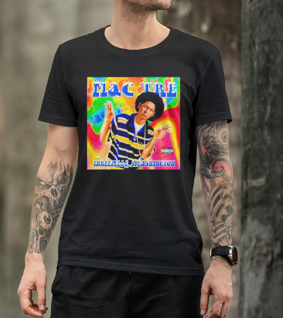 Mac Tre Is Threezelle Splashington Vibrant Hip-Hop T-Shirt