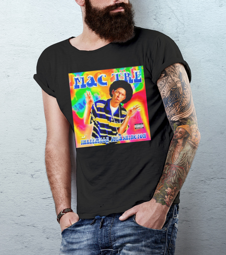 Mac Tre Is Threezelle Splashington Vibrant Hip-Hop T-Shirt