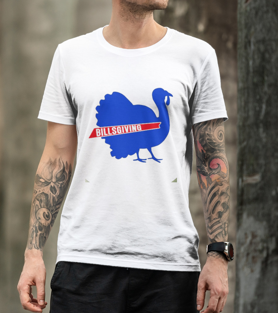 Buffalo Bills Thanksgiving Turkey Billsgiving T-Shirt