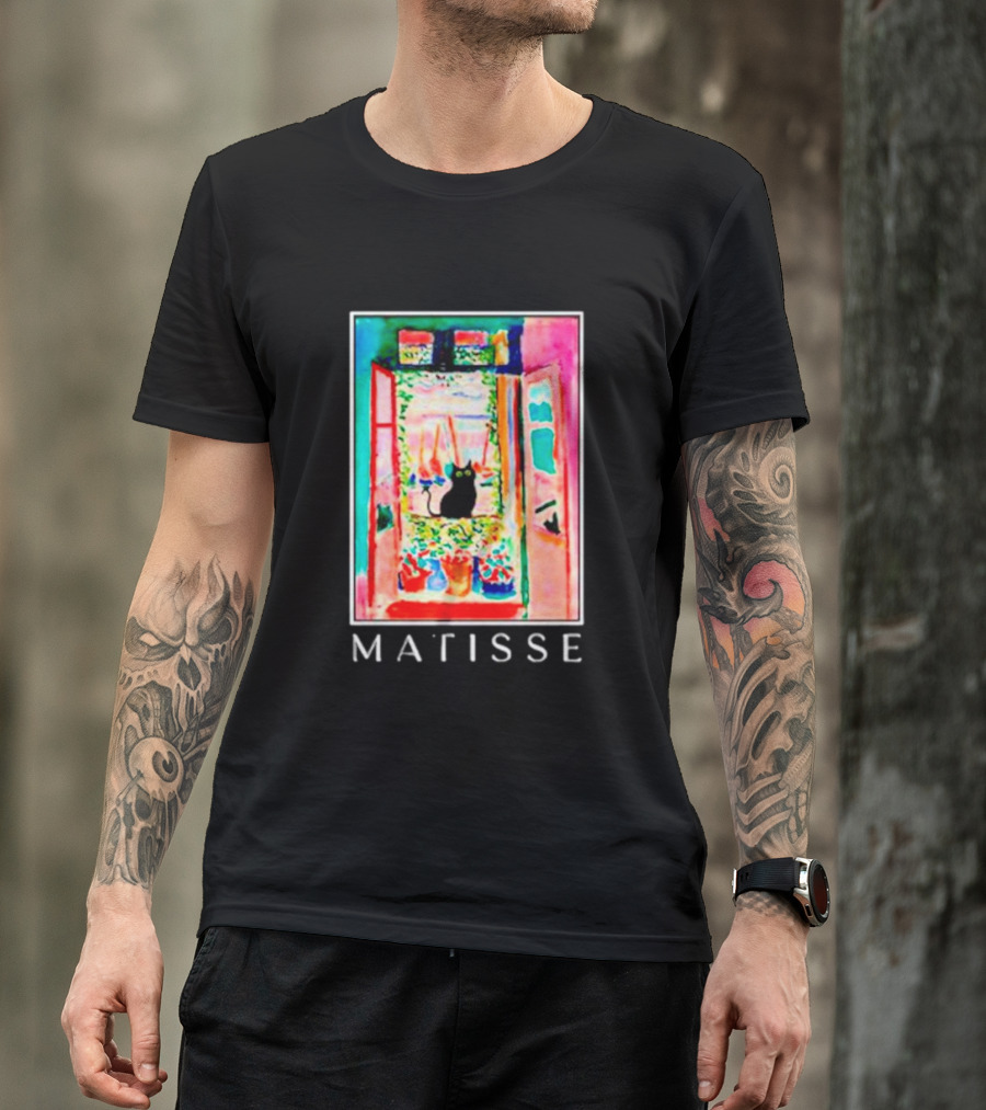 Matisse Open Window With Cat T-Shirt