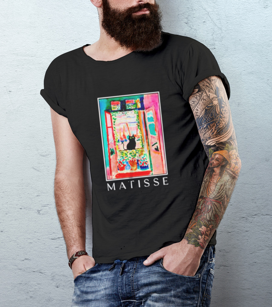 Matisse Open Window With Cat T-Shirt
