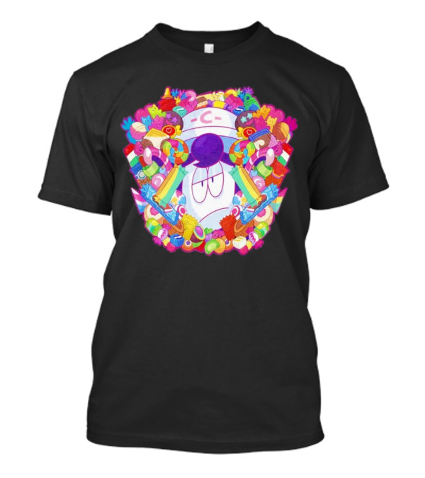 Overwhelming Sweet Colorful Candy Explosion T-Shirt