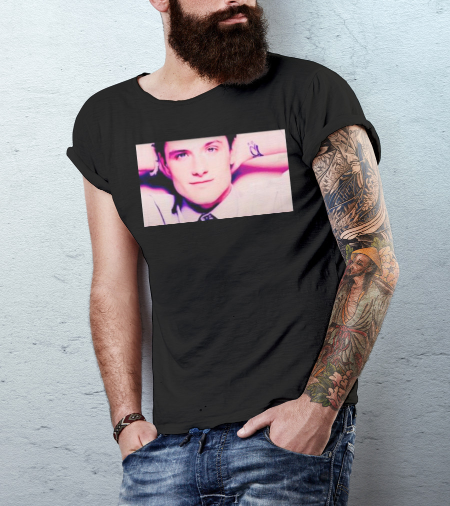 Josh Hutcherson Whistle Iconic Pose T-Shirt