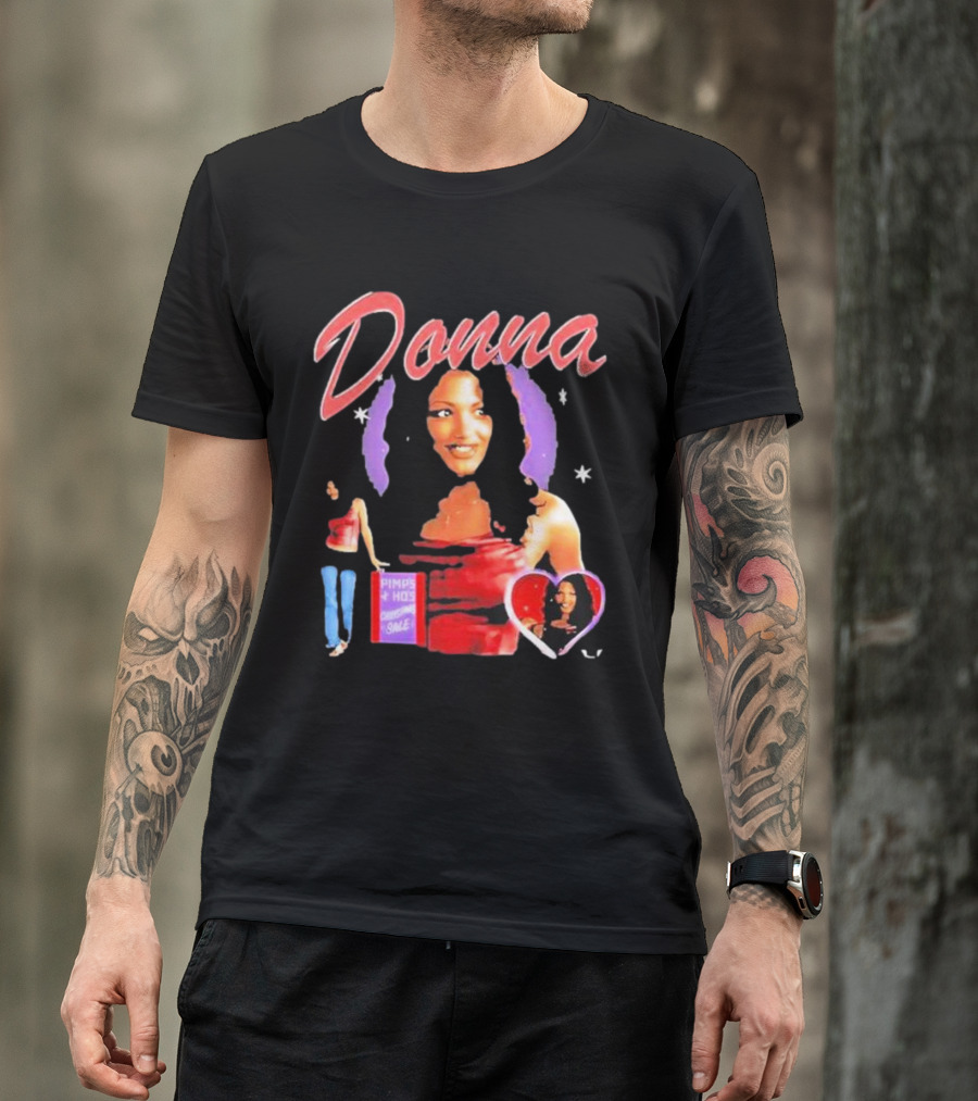 Donna Pimps N Hos Double Single T-Shirt