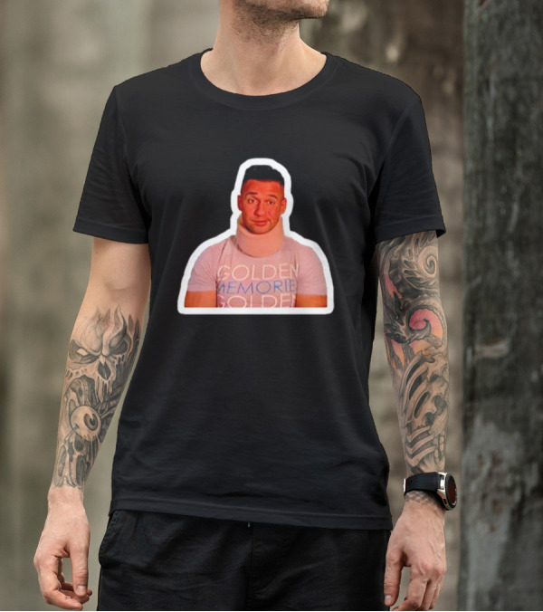 Golden Memories Mike Sorrentino Neck Brace T-Shirt
