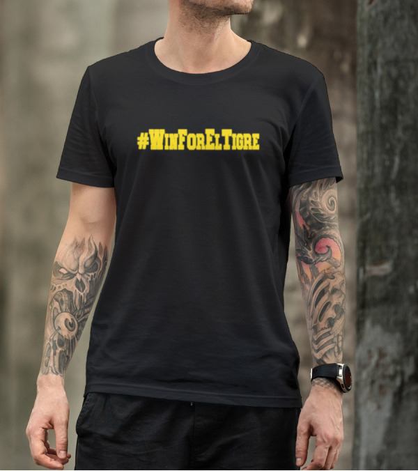 WinForElTigre Pete Wearing T-Shirt