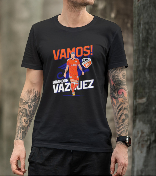VAMOS Brandon Vazquez FC Cincinnati T-Shirt