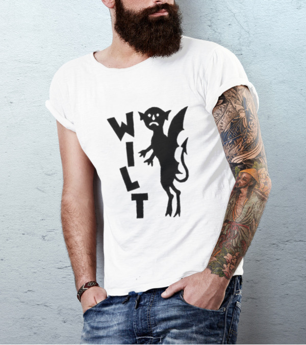 Wilt Demon Graphic Black T-Shirt