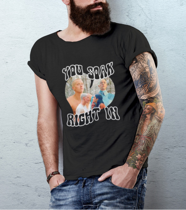 You Soak Right In Raised By Wolves Collage T-Shirt