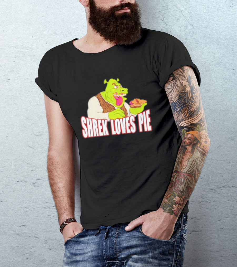 Shrek Loves Pie Ogre Eating T-Shirt