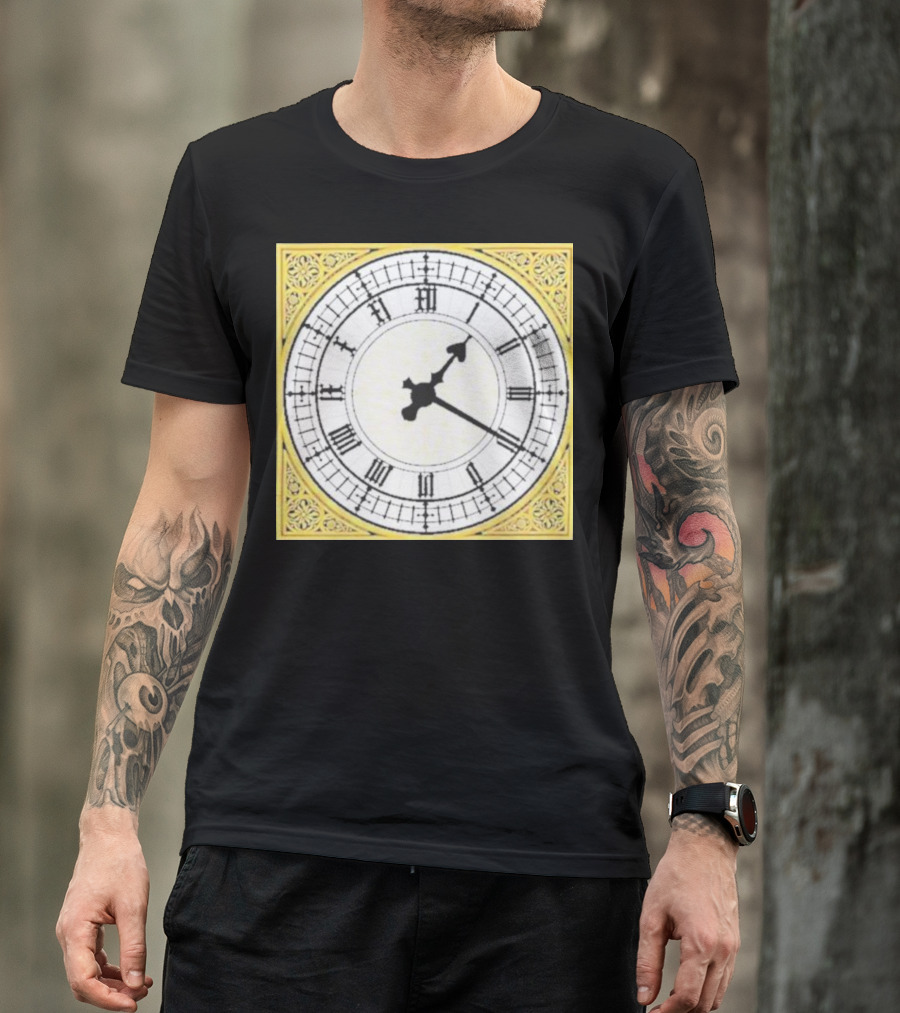 Big Ben 1 20 Clock Face Iconic T-Shirt