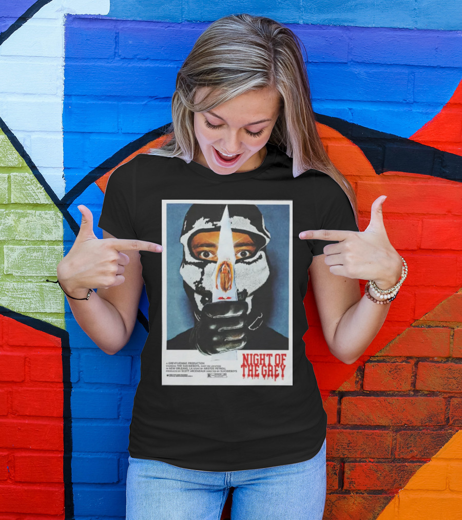 G59 Records Merchandise Night Of The Grey Halloween Prom Night T-Shirt