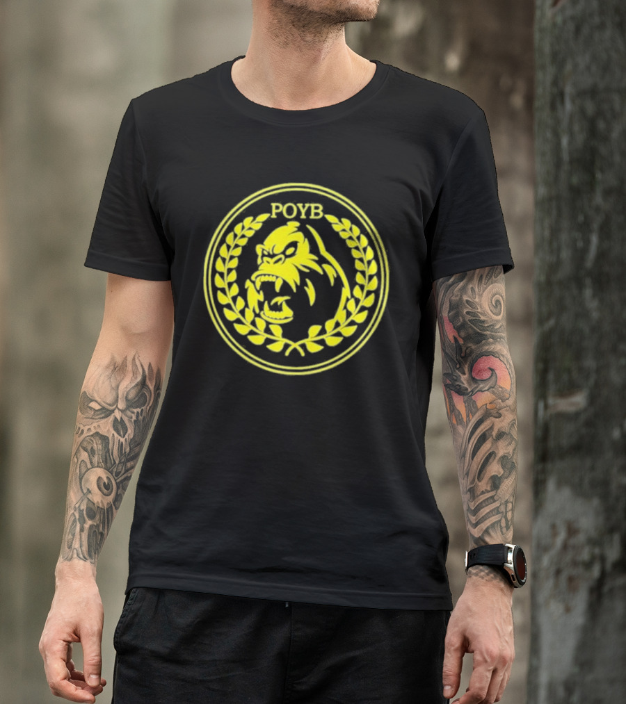 POYB Monkey Forgiato Blow USA Store Emblem T-Shirt