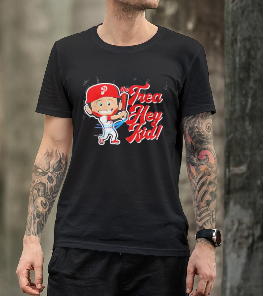 The Trea Hey Kid Philadelphia Phillies Character T-Shirt