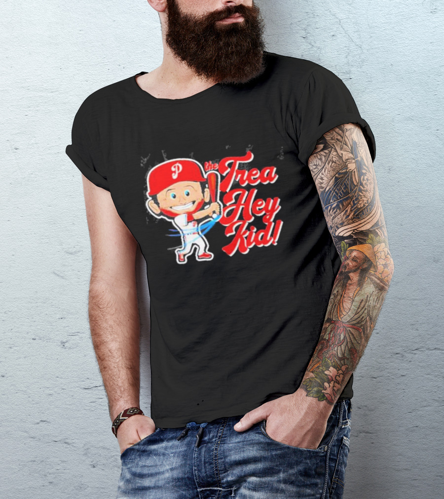 The Trea Hey Kid Philadelphia Phillies Character T-Shirt