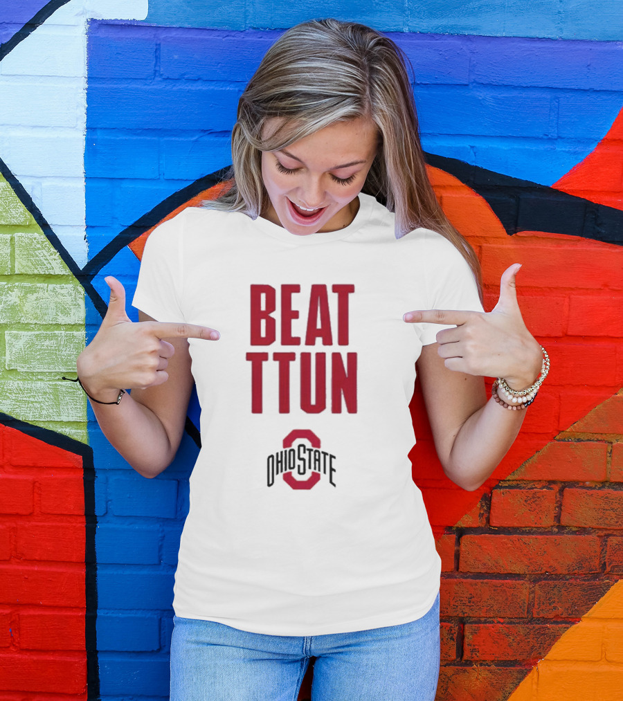 Beat TTUN Ohio State Block O T-Shirt