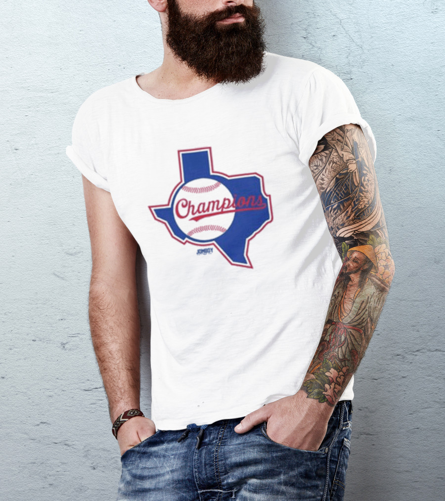 Texas Baseball Champions Jomboy T-Shirt